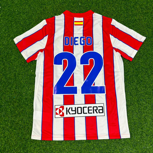 Diego Ribas Atletico Madrid 2011 Retro Football Jersey Collection