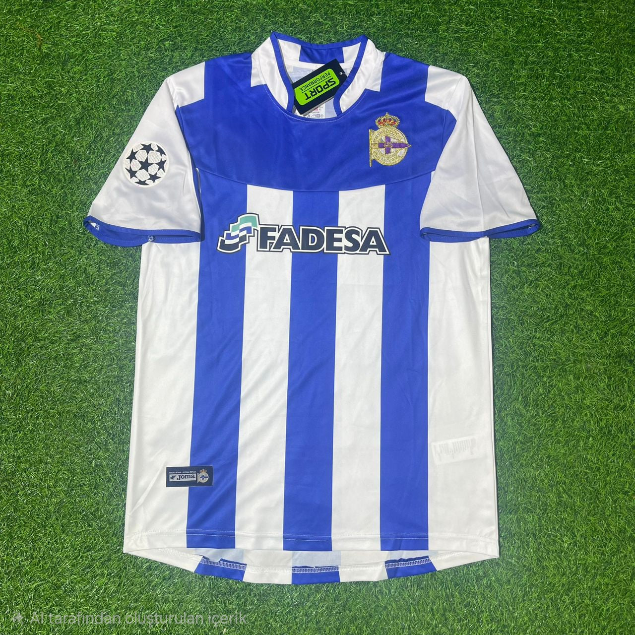 Deportivo La Coruna 2003 2004 Retro Football Jersey