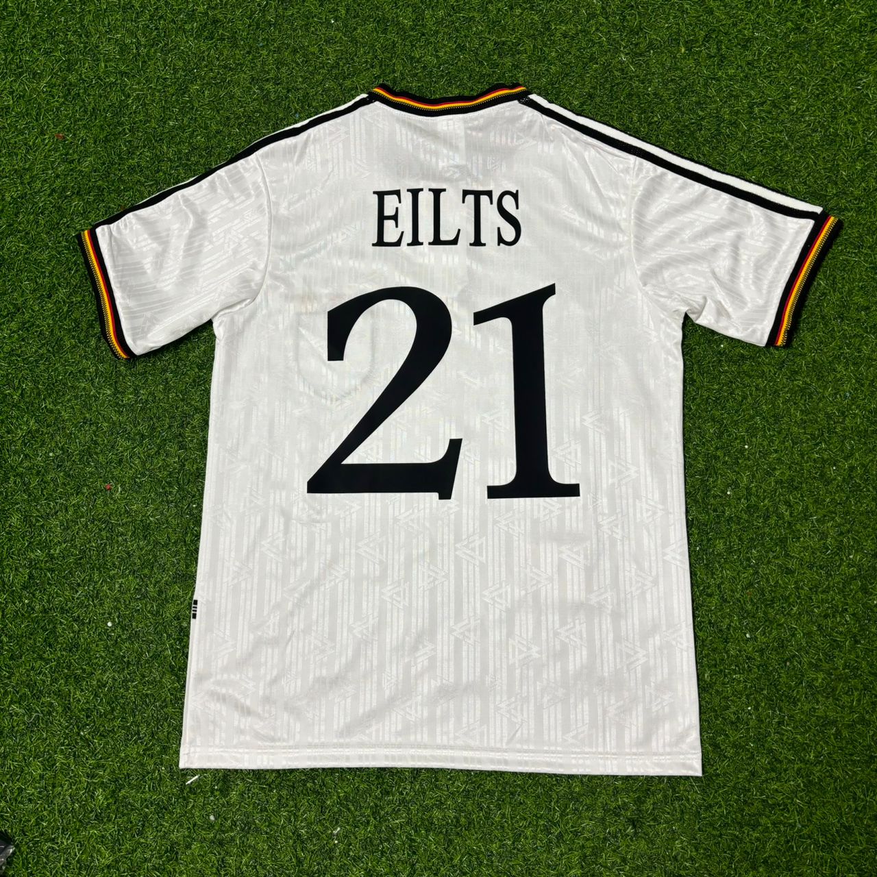 Dieter Eilts Deutschland EM 1996 Finale Heim Retro Fußballtrikot Set Jersey