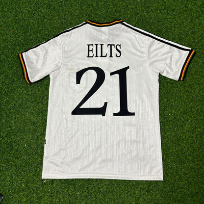 Dieter Eilts Deutschland EM 1996 Finale Heim Retro Fußballtrikot Set Jersey