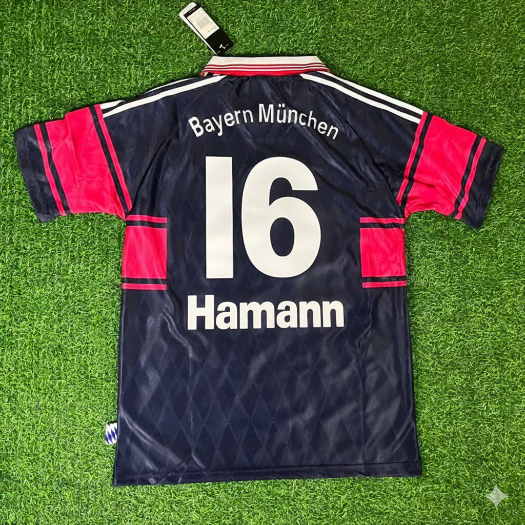 Dietmar Hamann 16 Bayern Munich Retro 1997/99 Football Jersey