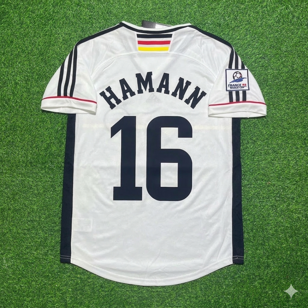 Dietmar Hamann Deutschland 1998 World Cup Retro Fußballtrikot