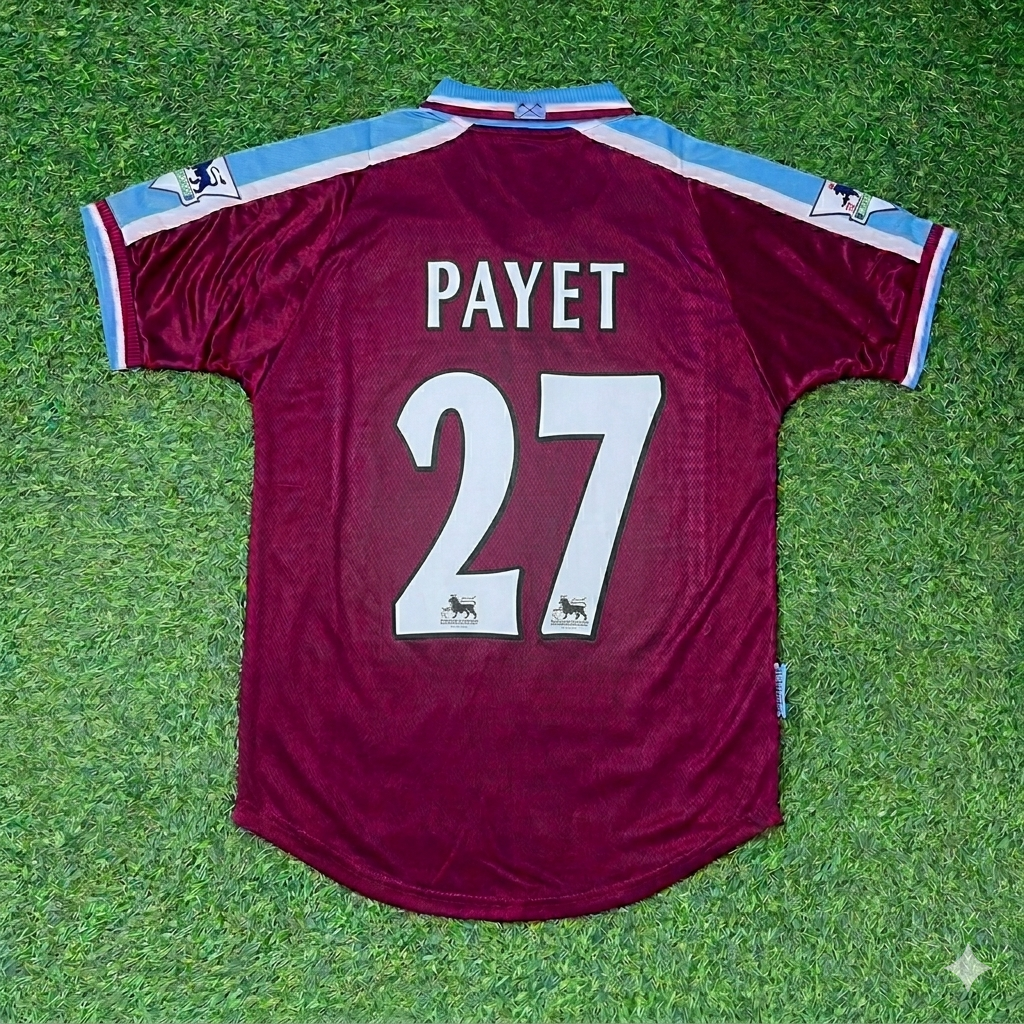 Dimitri Payet #27 West Ham United Home Retro Football Jersey Kit