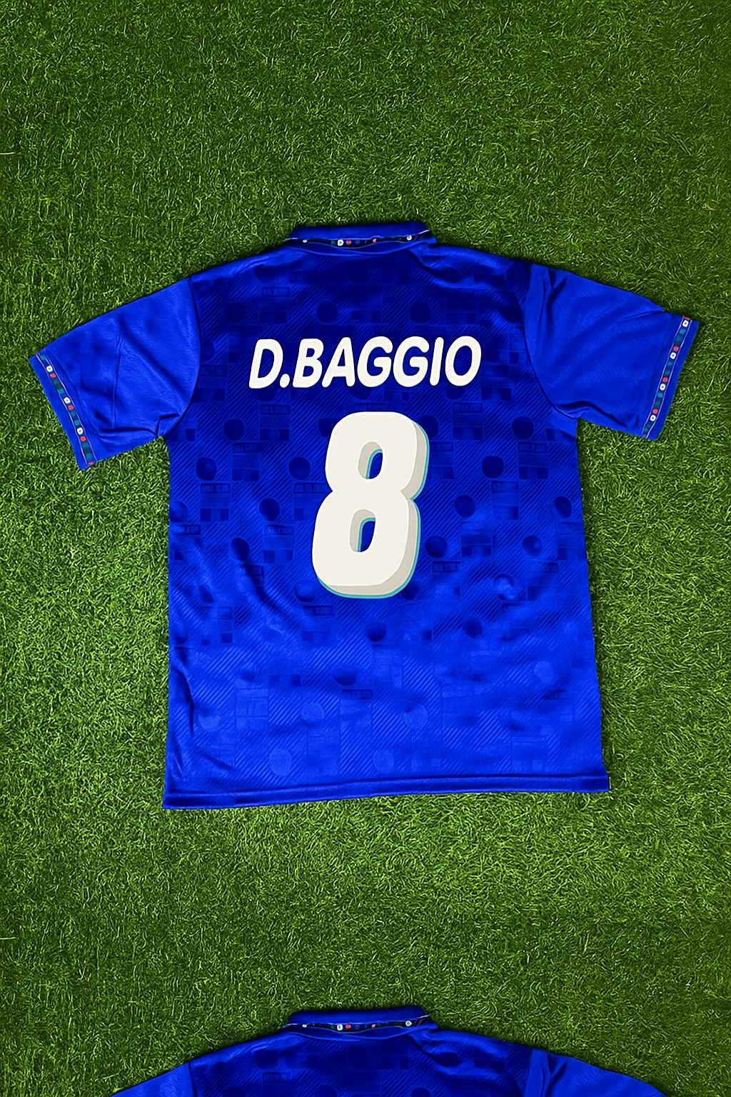 Italy World Cup 1994 Dino Baggio Retro Football Jersey
