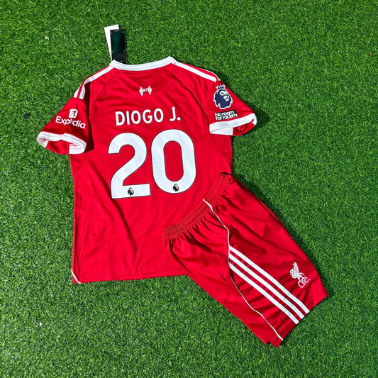 Diogo Jota Liverpool Legend Tribute Kids Football Jersey Collection