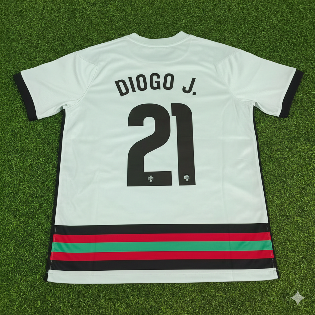 Portugal EURO 2020 Retro Away Football Jersey Kit Edition 2