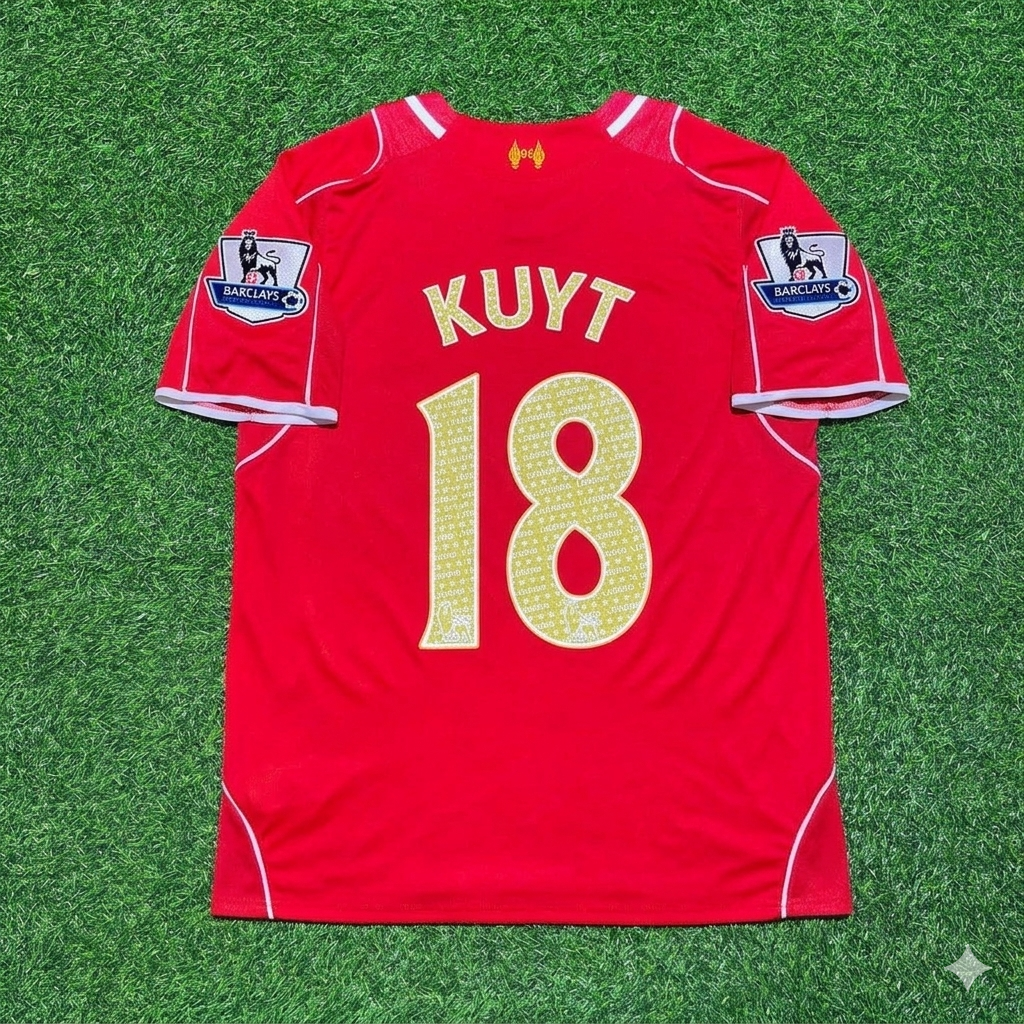 Dirk Kuyt #18 Liverpool Special Retro Football Jersey
