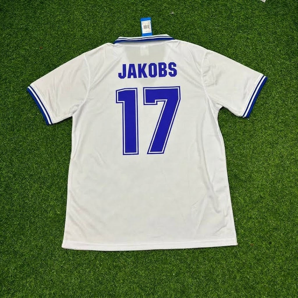 Hamburger SV 1979 Ditmar Jakobs #17 /80 Weißes Retro Football Jersey