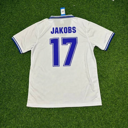 Hamburger SV 1979 Ditmar Jakobs #17 /80 Weißes Retro Football Jersey