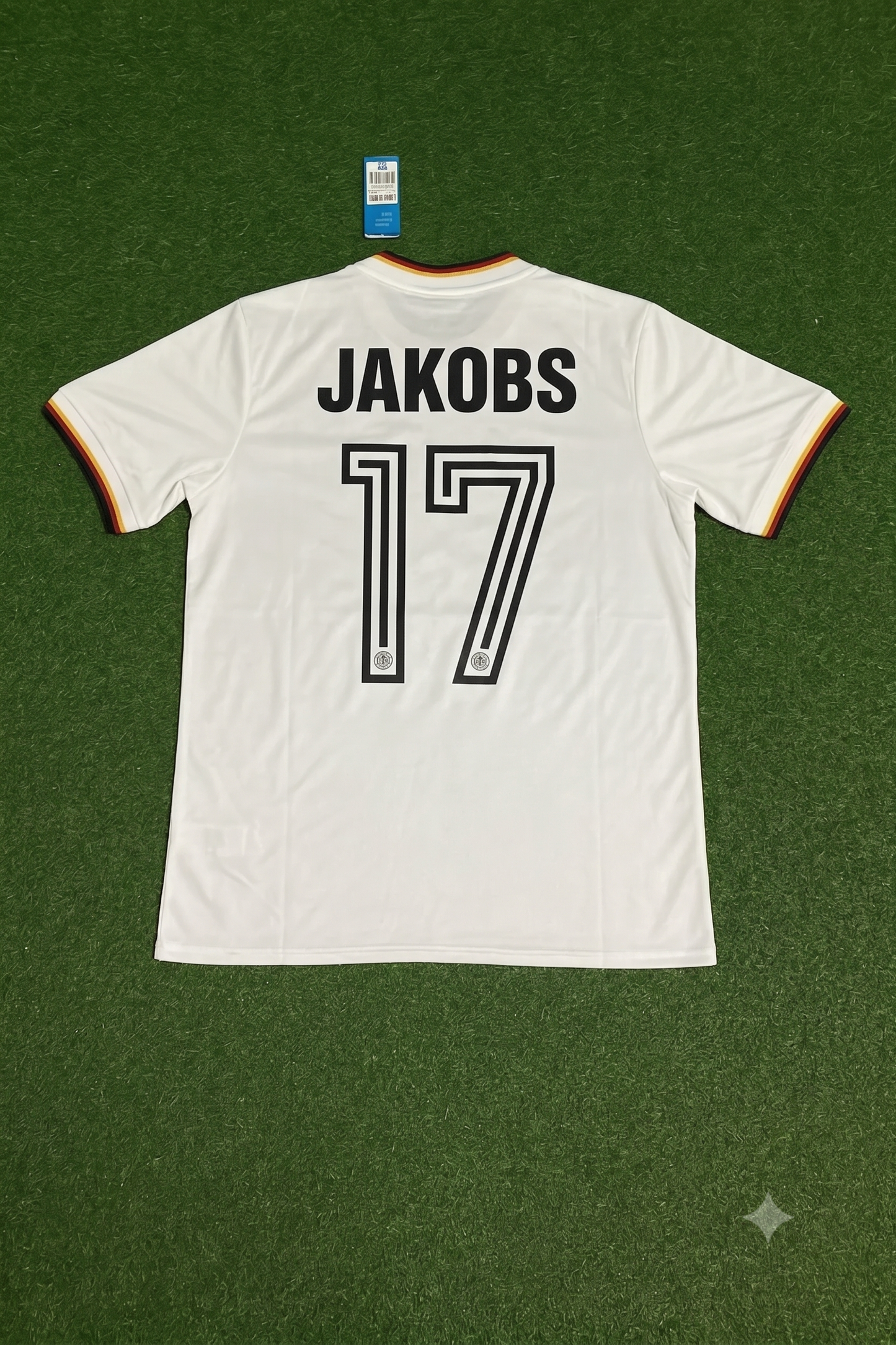 Germany World Cup 1986 Ditmar Jakobs Retro Football Jersey Kit