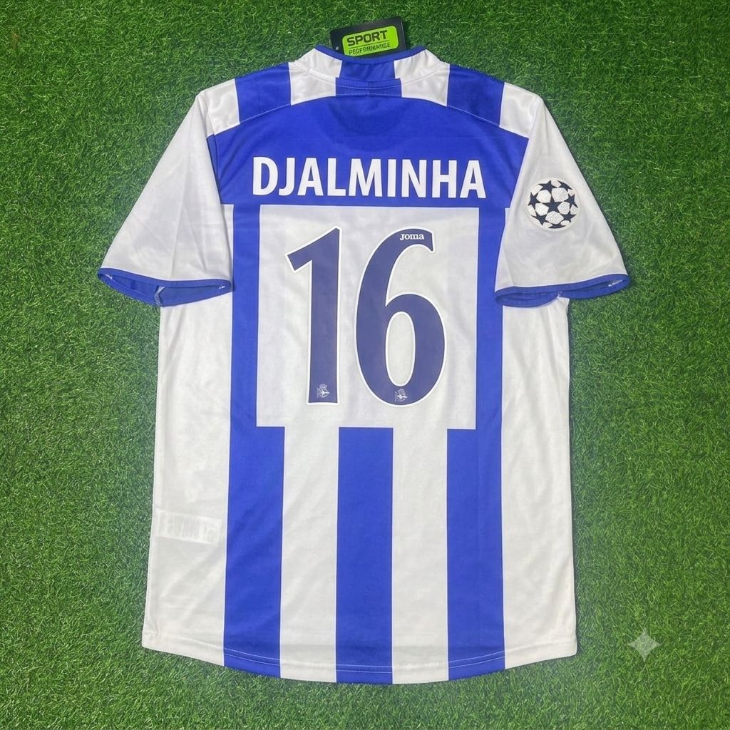 Djalminha Deportivo La Coruna 2003 2004 Retro Football Jersey