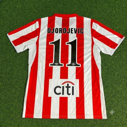 Predrag Djordjevic Olympiacos 2004-2005 Retro Home Football Jersey Kit