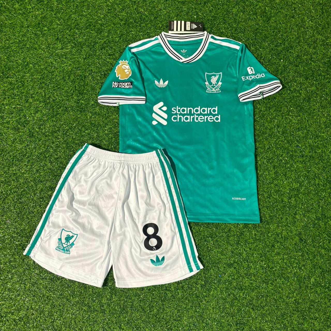 Dominik Szoboszlai Liverpool 2026 Kids Football Jersey Kit