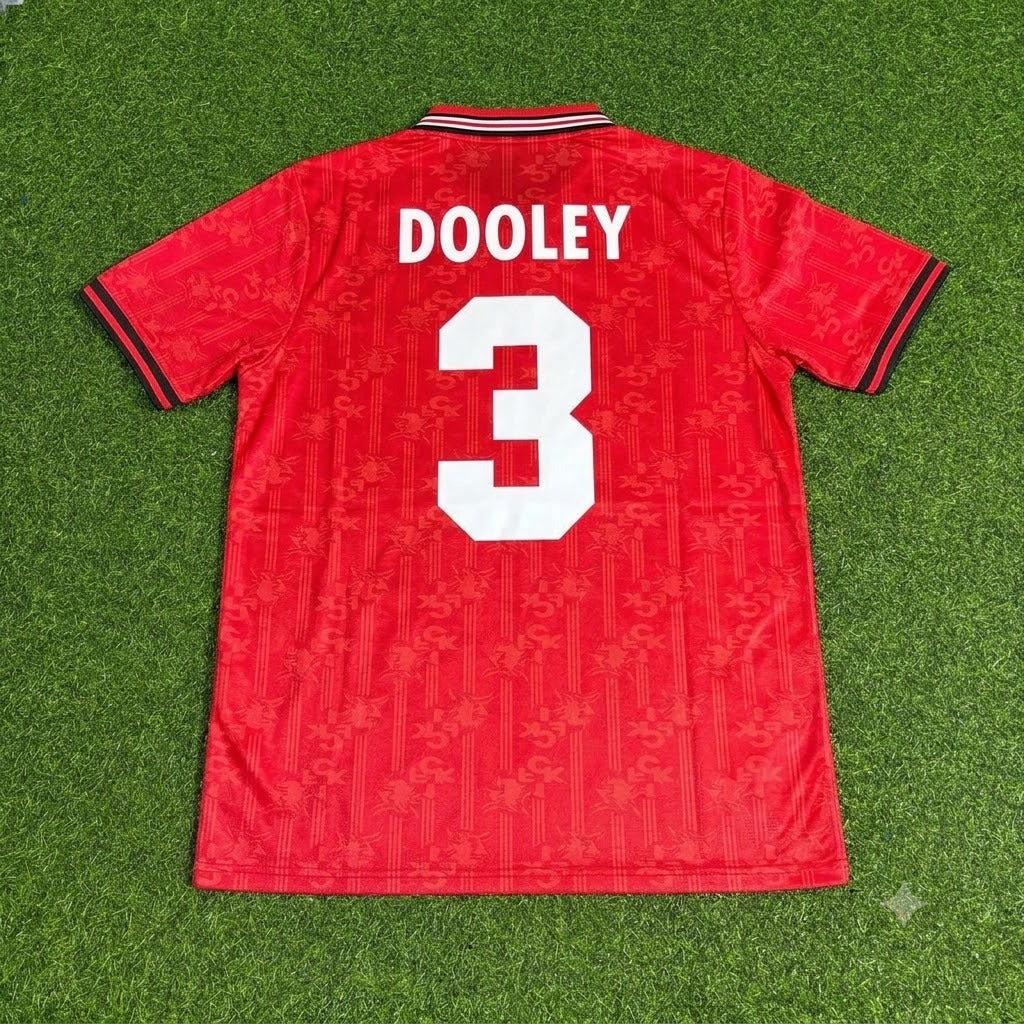 Thomas Dooley FC Kaiserslautern Commemorative Retro Fußballtrikot Jersey