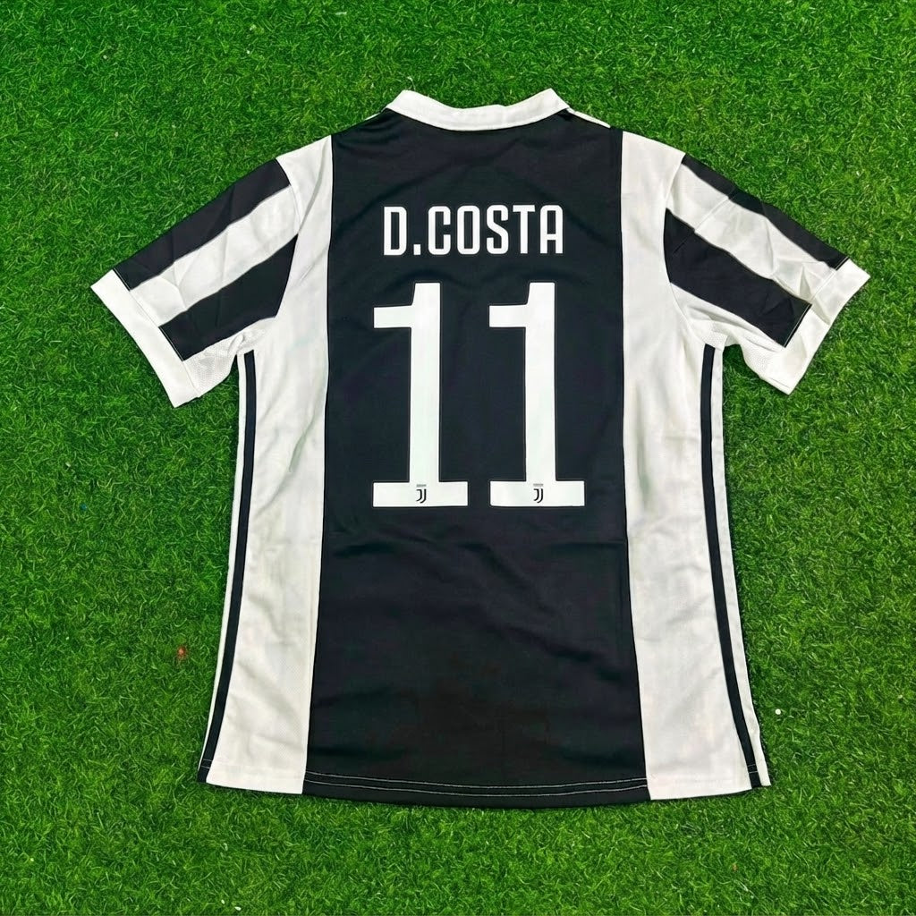 Douglas Costa #11 Juventus 2017-2018 Retro Football Jersey Paradise Edition