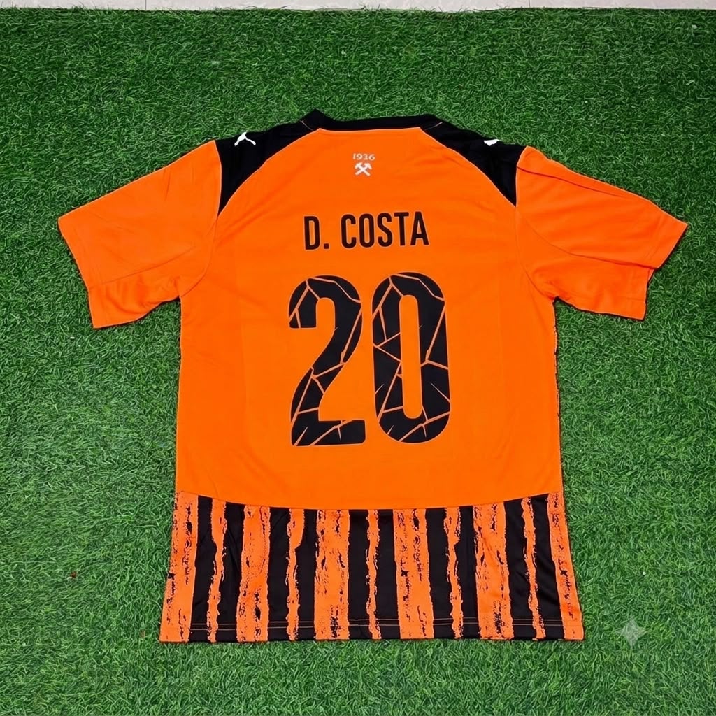 Douglas Costa Shakhtar Donetsk Retro Football Jersey Kit