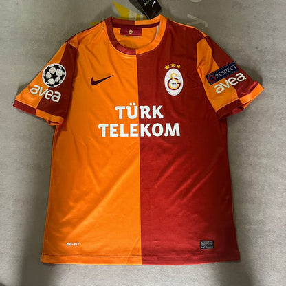 Wesley Sneijder 14 Galatasaray Retro 2013-2014 Formasi Home Football Jersey