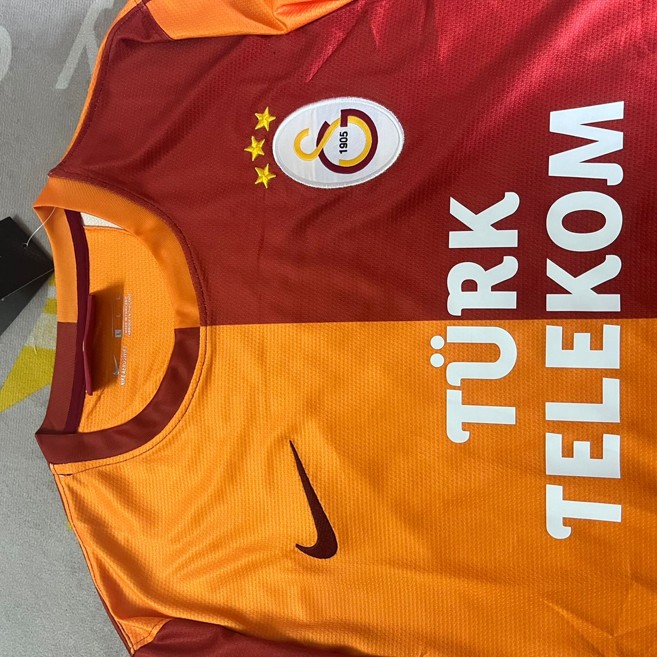Felipe Melo 3 Galatasaray Retro 2013-2014 Formasi Home Jersey Trikot Maillot