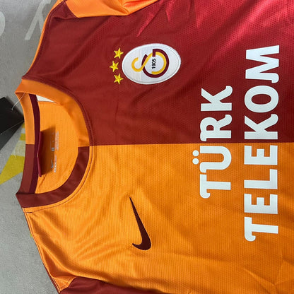 Didier Drogba #12 Galatasaray Retro 2012-2013 Sezonu Formasi Home Football Jersey