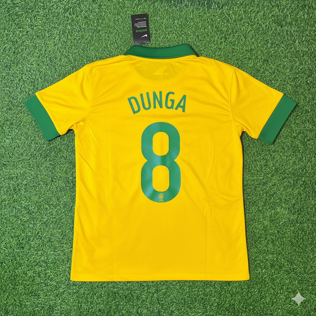 Dunga Brazil Retro Football Jersey Collection