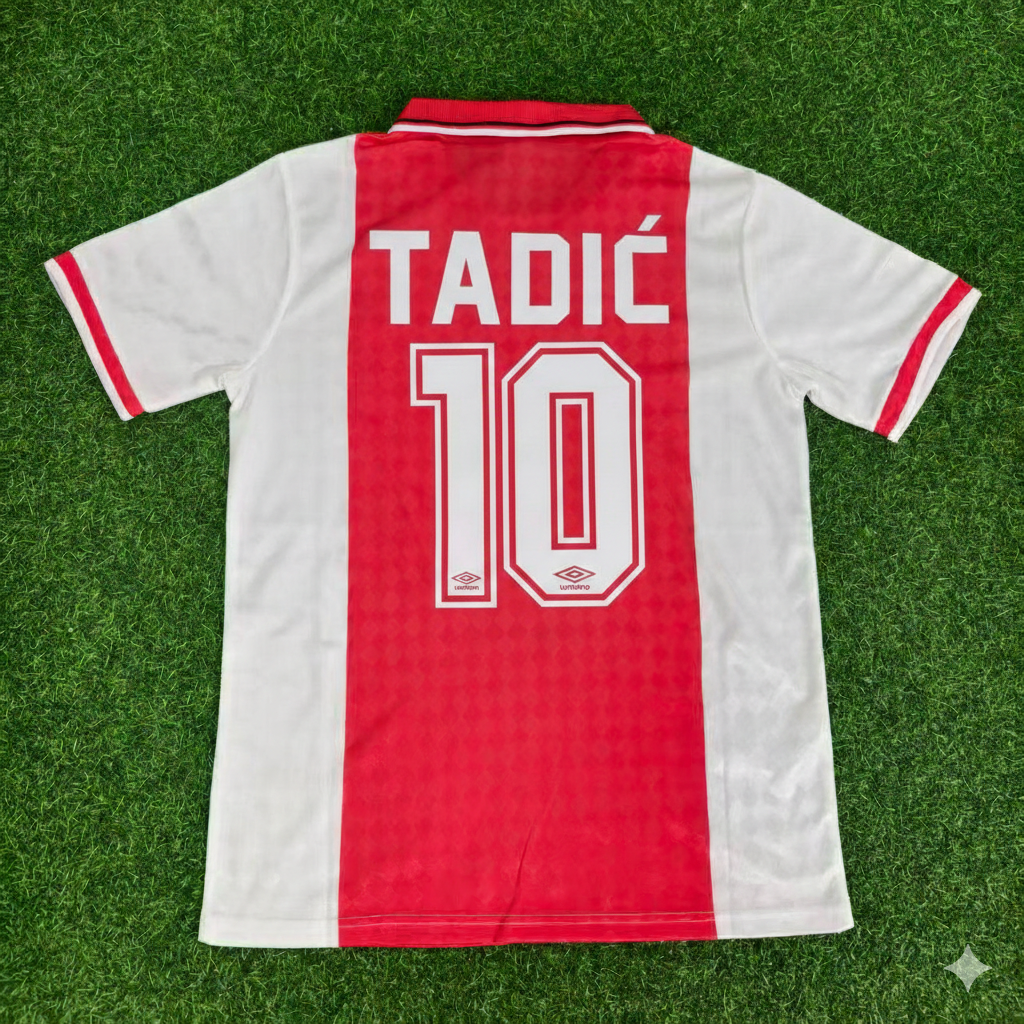 Dusan Tadic AFC Ajax Retro Football Jersey Kit