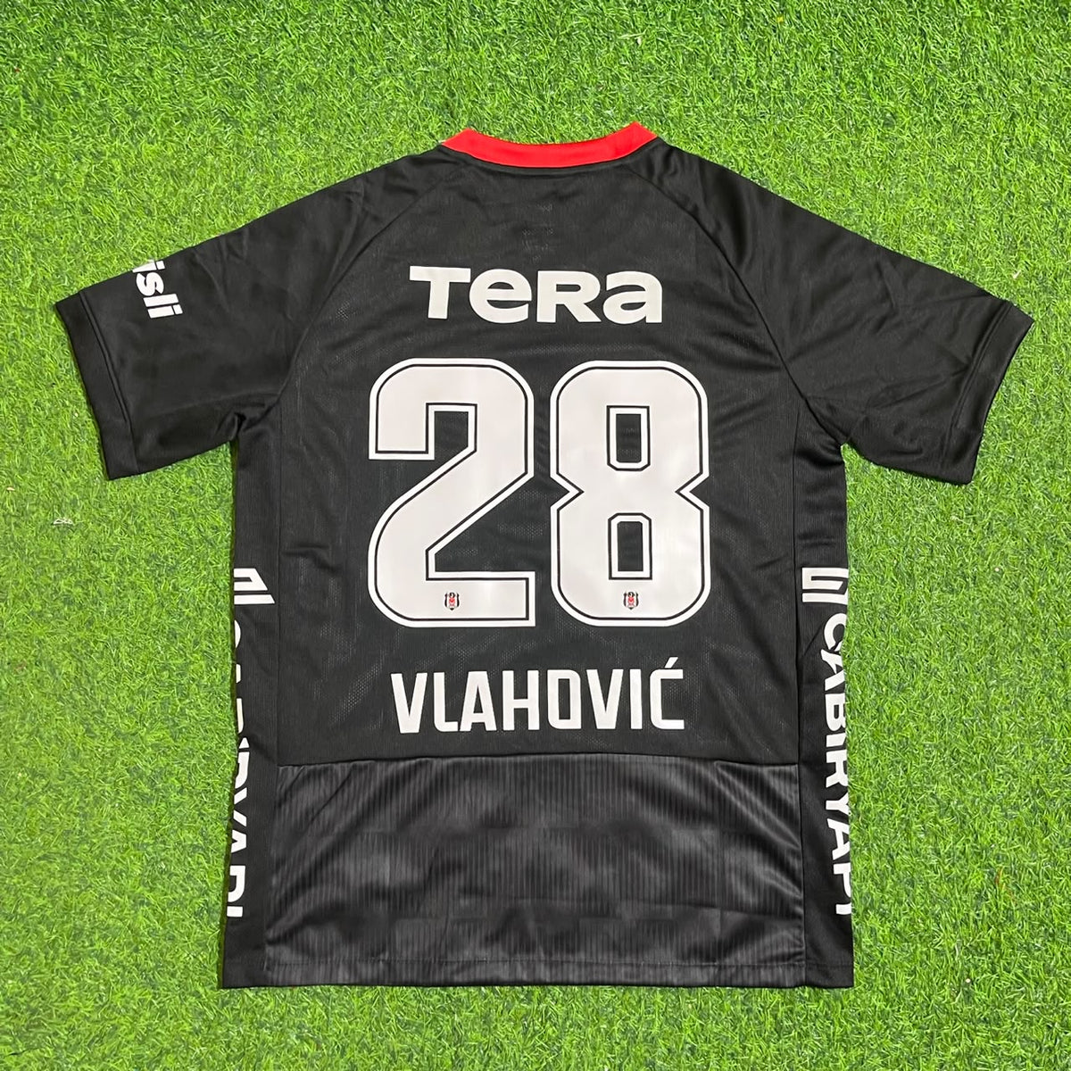 Dusan Vlahovic Besiktas 2027 Away Black Football Jersey