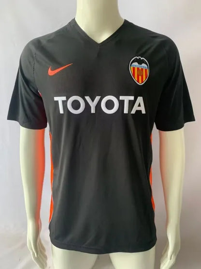 Valencia CF 2006 Black Retro Football Jersey