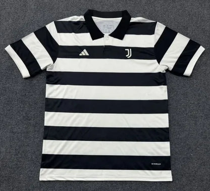 Juventus Short Sleeve 4nd Away Football Jersey Black & White New