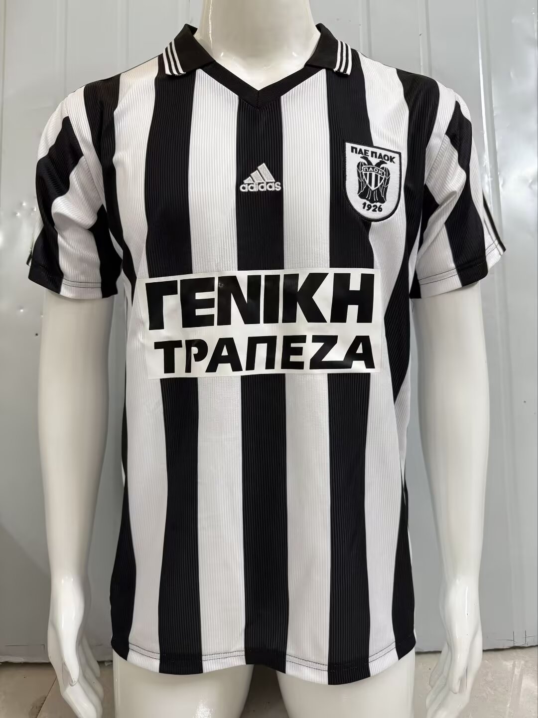 Paok Thessaloniki Retro Home Football Jersey