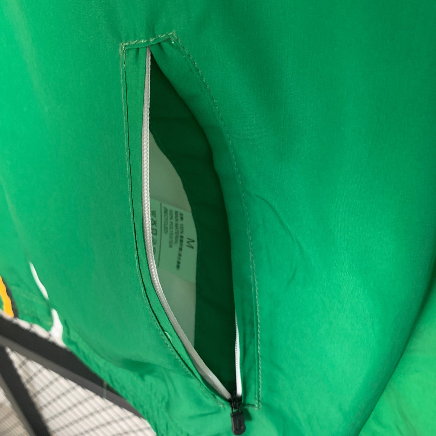 AFCB Jamaica Bob Marley Wendbare Gelb-Grüne Jacke, Beide Größen Jacke