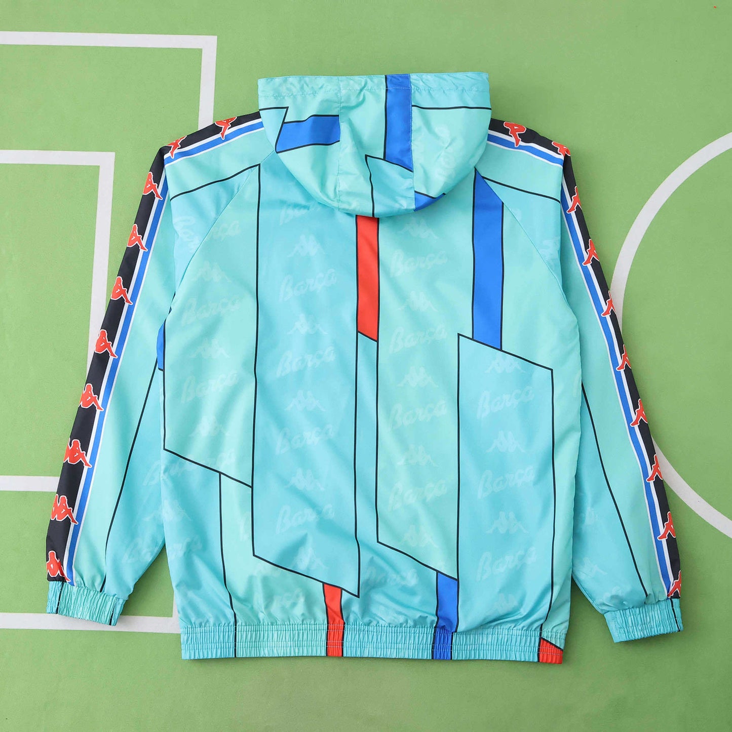 Barcelona Retro 1996/97 Both Sides Windbreaker