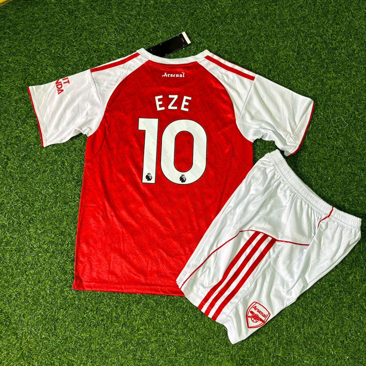 Eberechi Eze Arsenal 2026 Kids Football Jersey Kit