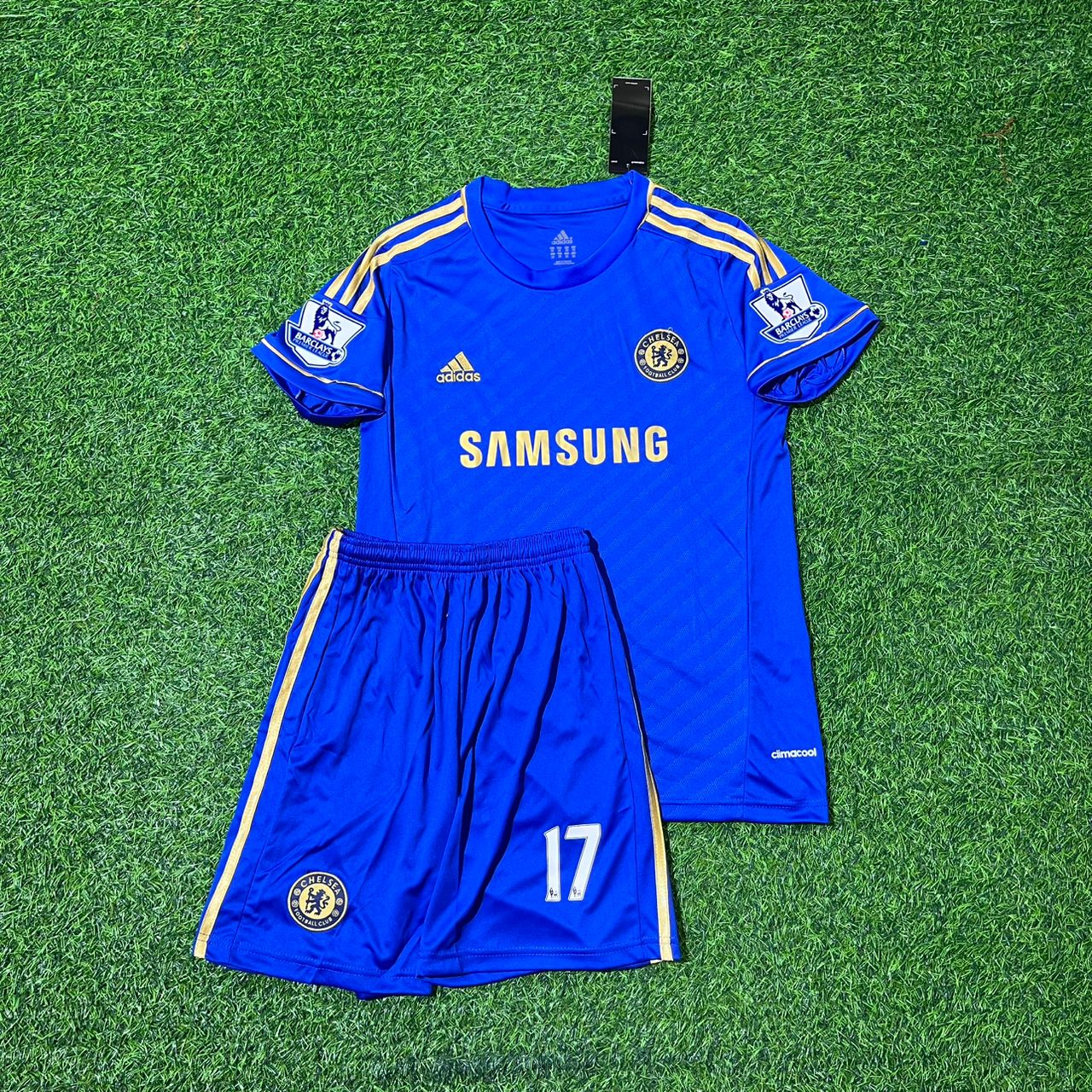 Eden Hazard Chelsea 2012/2013 Kids Home Blue Retro Football Jersey Collection