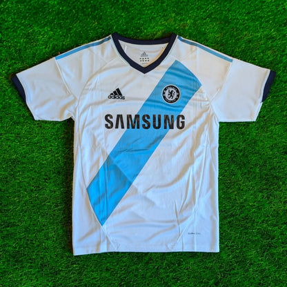 Eden Hazard Chelsea 2012/2013 White Retro Football Jersey Kit