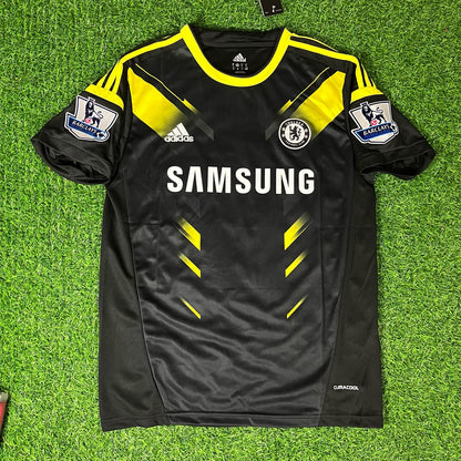 Demba Ba Chelsea 2012 2013 Black Blue Retro Football Jersey Kit Soccer Shirtı