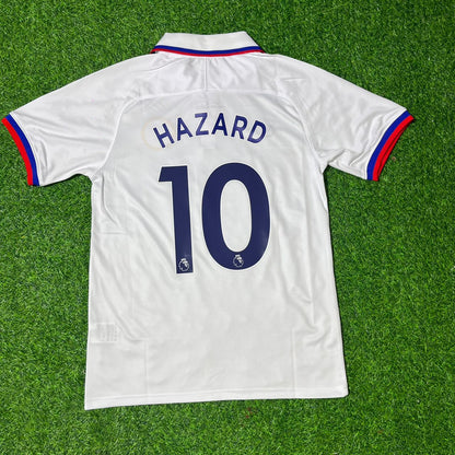 Eden Hazard Chelsea 2019/2020 White Retro Football Jersey Collection