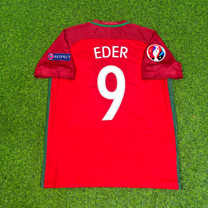 Portugal EURO 2016 Eder Final Retro Football Jersey