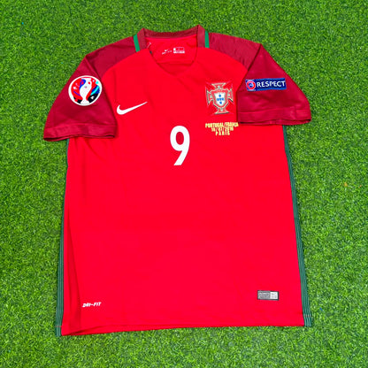 Portugal EURO 2016 Eder Final Retro Football Jersey
