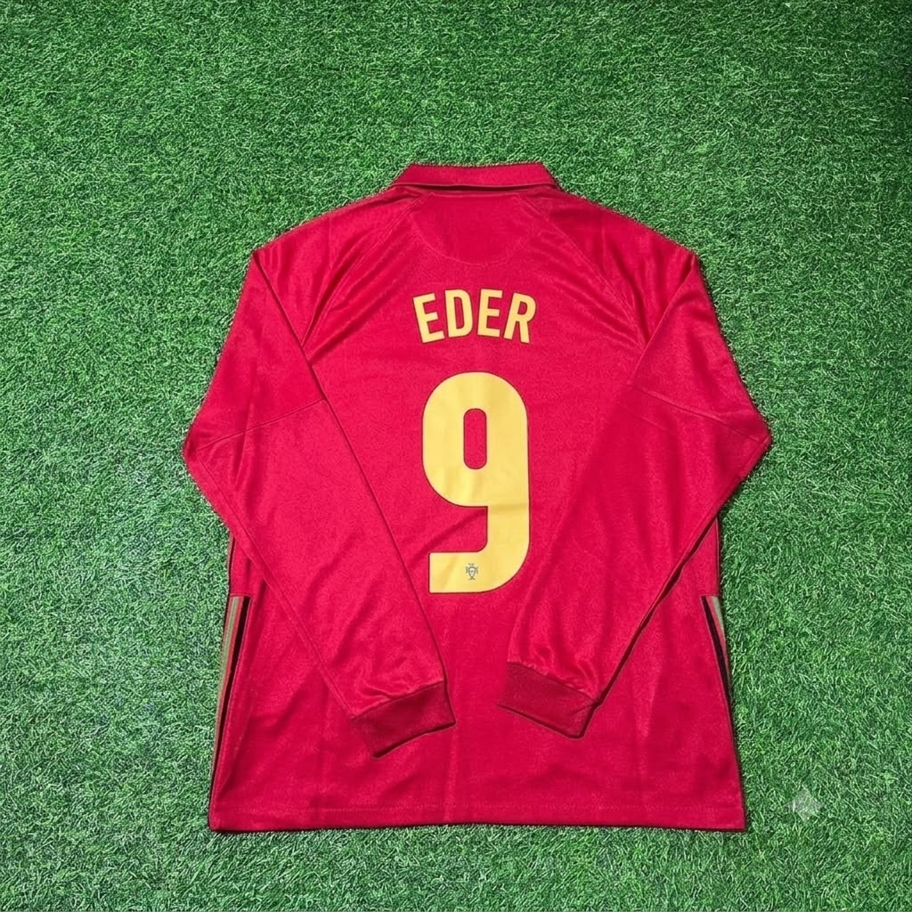 Eder Portugal Commemorative Long Sleeve Football Jersey Collection