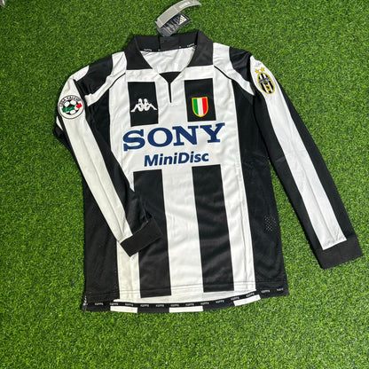 Edgar Davids 26 - Juventus Home 1997/1998 Retro Football Jersey