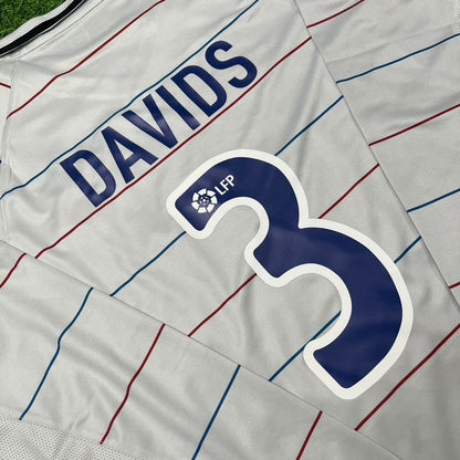 Edgar Davids #3 Barcelona 2003 2004 Away Long Sleeve Retro Football Jersey Collection