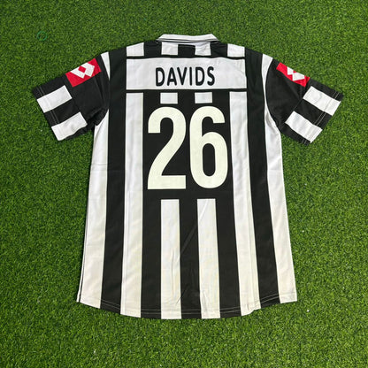 Edgar Davids Juventus 2001 2002 Season Retro Football Jersey