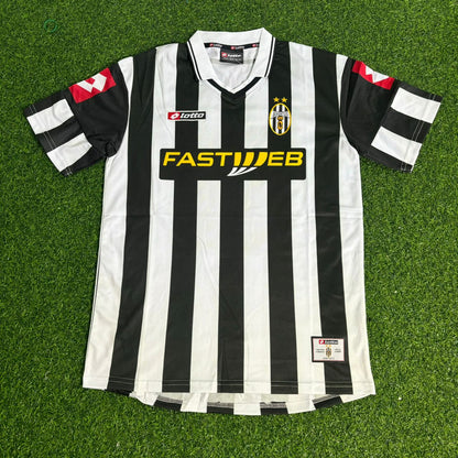 Edgar Davids Juventus 2001 2002 Season Retro Football Jersey