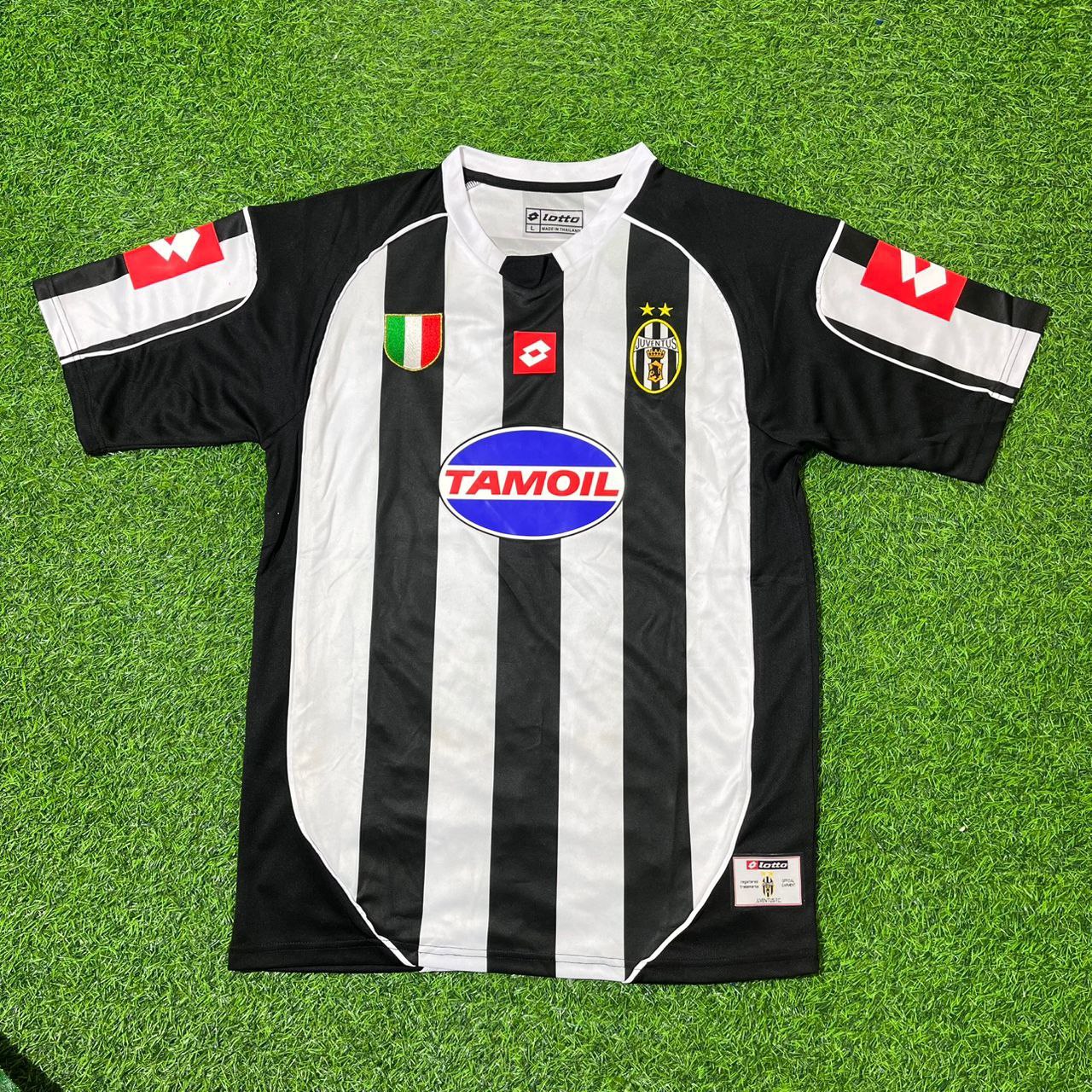 Edgar Davids Juventus 2002 2003 Retro Football Jersey Kit