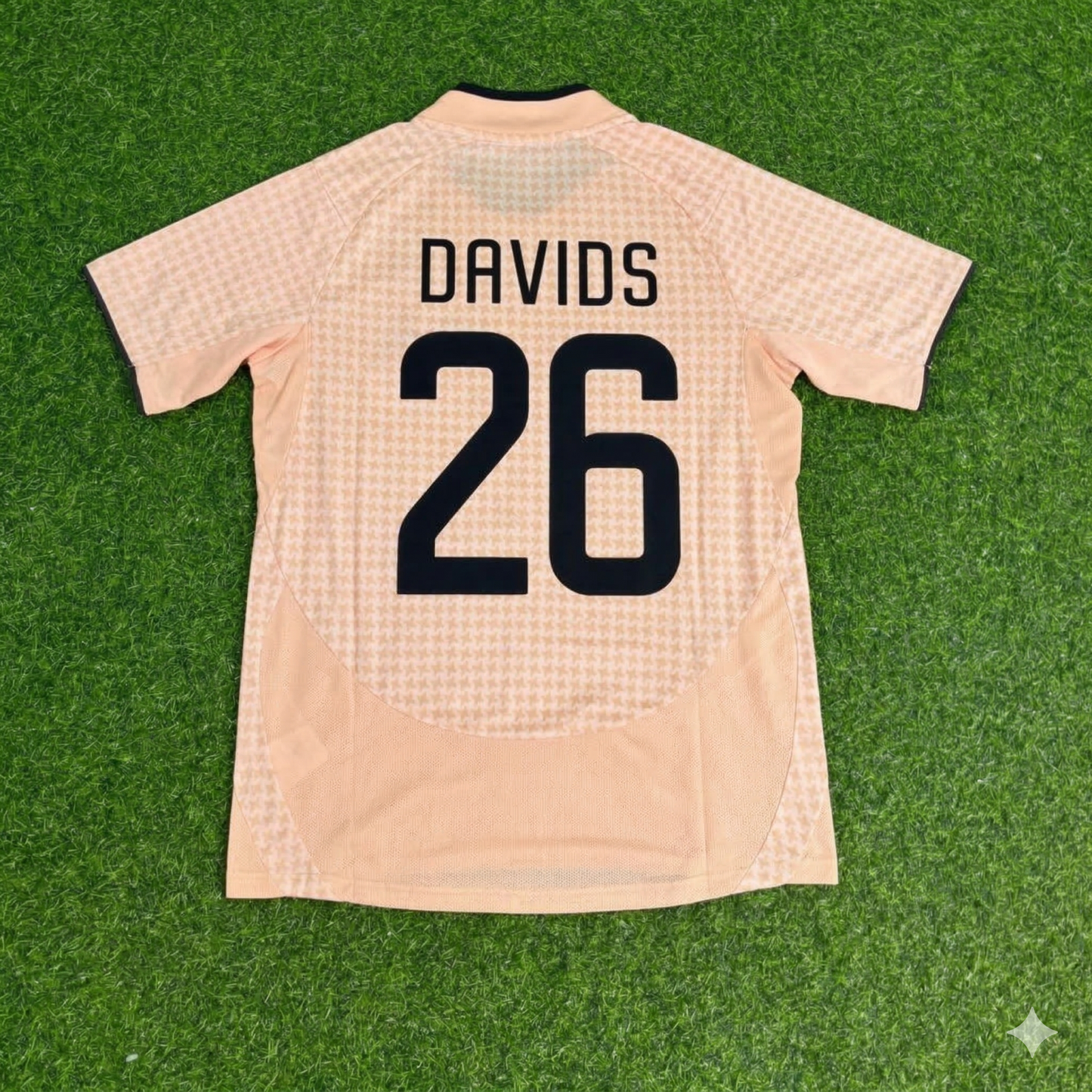 Edgar Davids 26 Juventus 2003/2004 Away Retro Football Jersey Kit