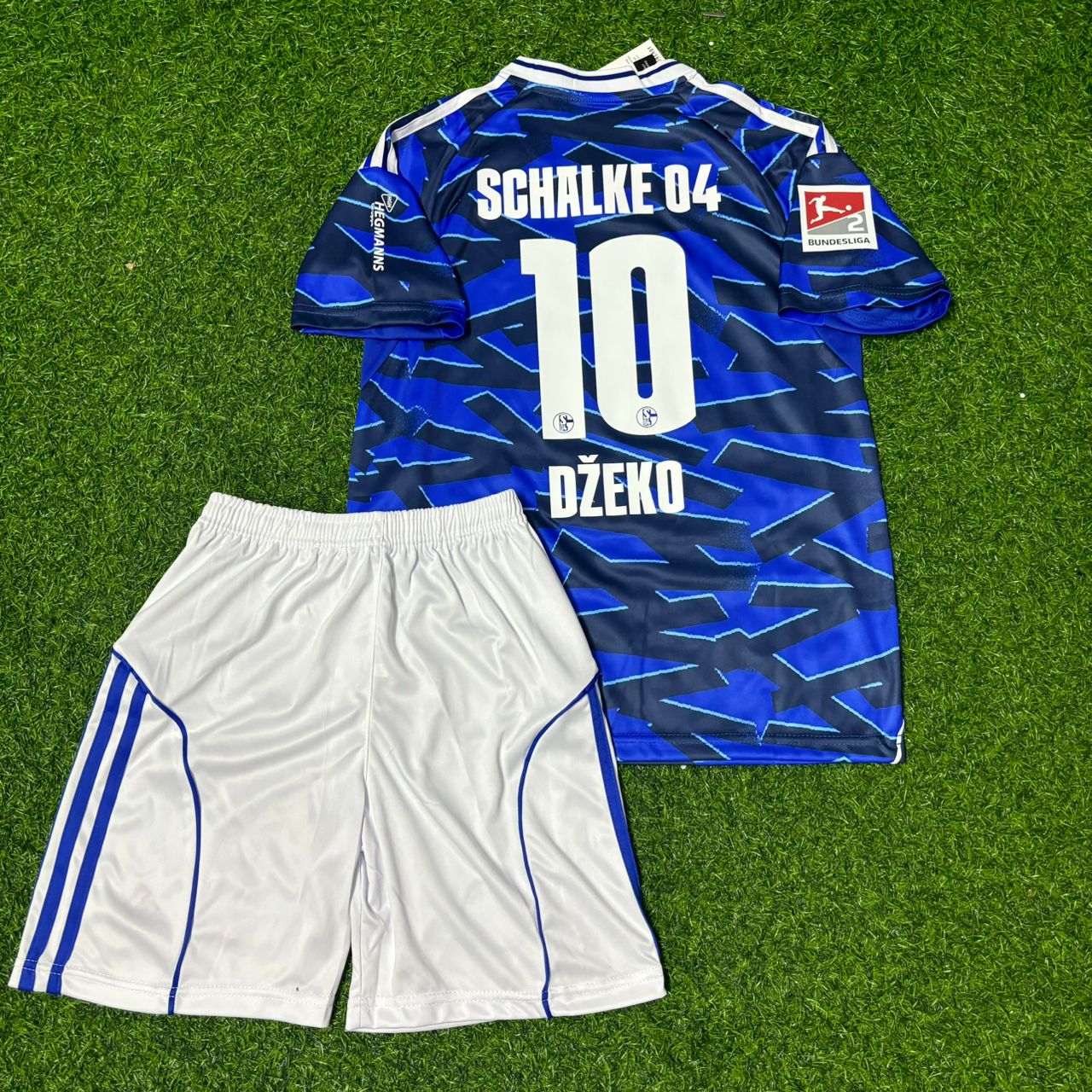 Edin Dzeko 10 Schalke 04 Kids 2026 Football Jersey