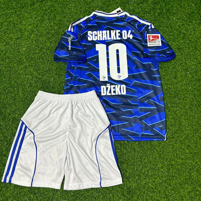 Edin Dzeko 10 Schalke 04 Kids 2026 Football Jersey