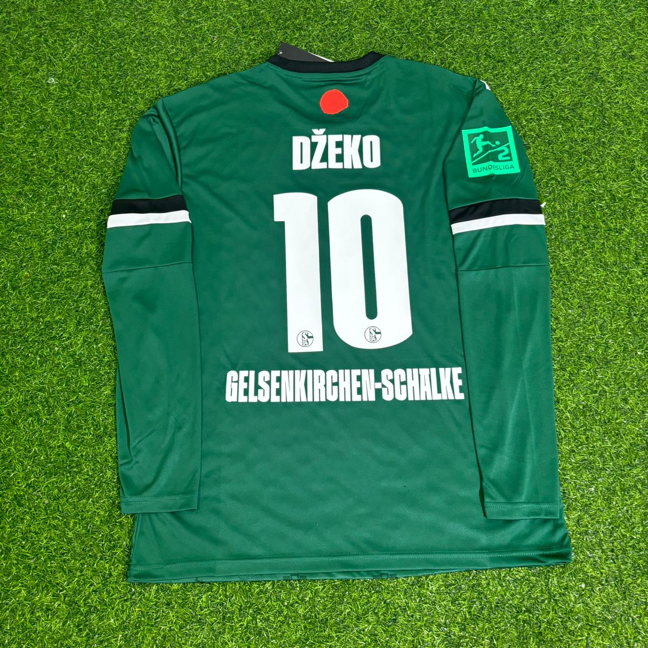 Edin Dzeko 10- Schalke 04 Long Sleeve Gelsenkirchen Special Edition Football Jersey Kit