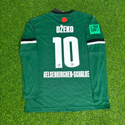 Edin Dzeko 10- Schalke 04 Long Sleeve Gelsenkirchen Special Edition Football Jersey Kit