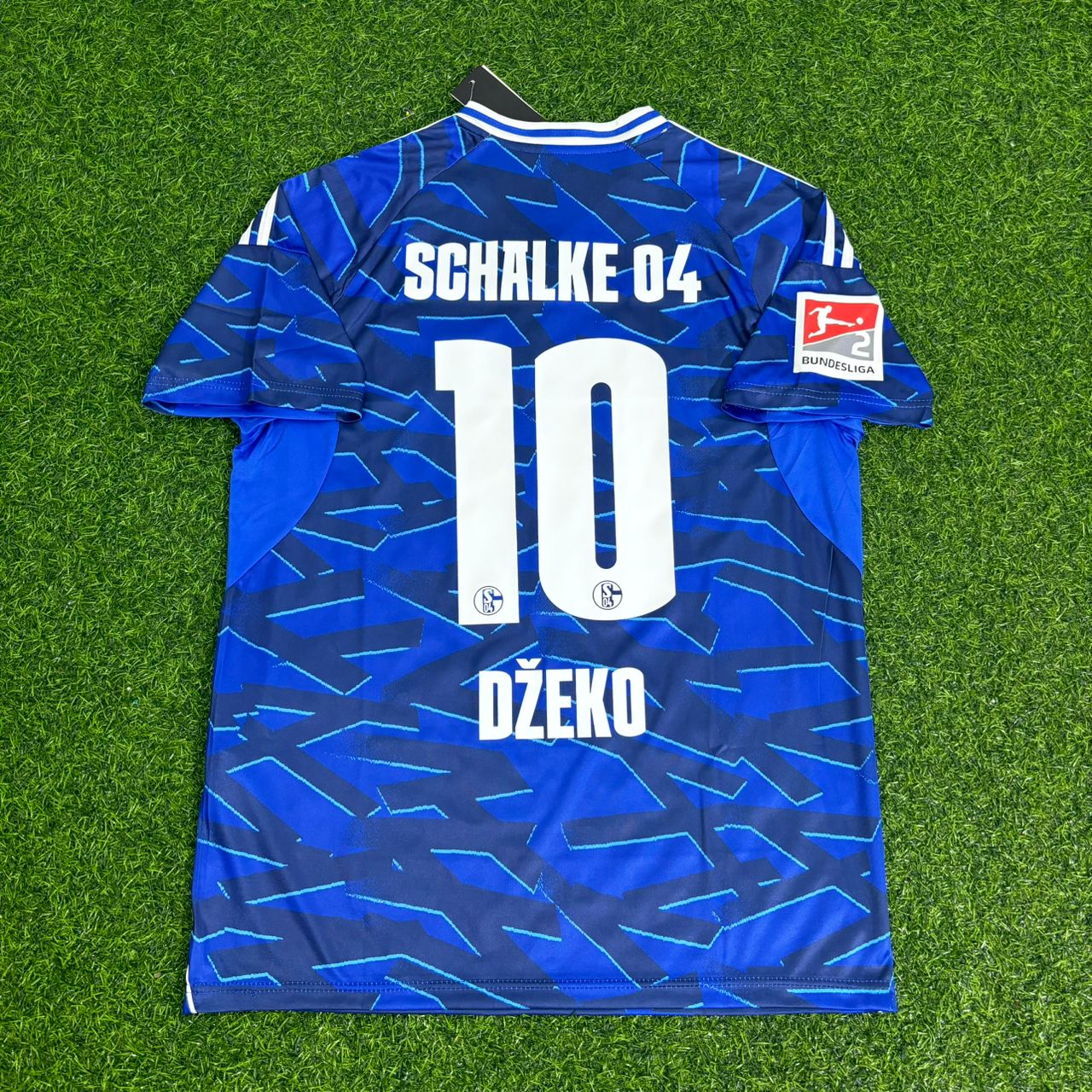 Edin Dzeko 10 Schalke 04 Neues Saison Fußballtrikot Paradise Edition
